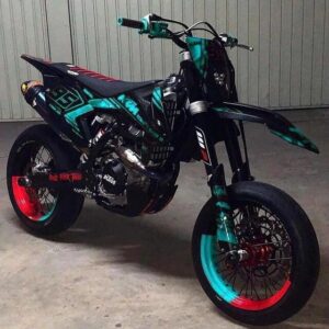 Power bands on dirt bike