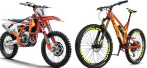 Mountain Bike vs Dirt Bike