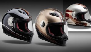 TORC T1 Fiberglass Retro Full Face Motorcycle Helmet